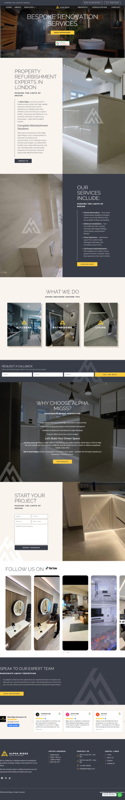 Alpha Migss Website Preview